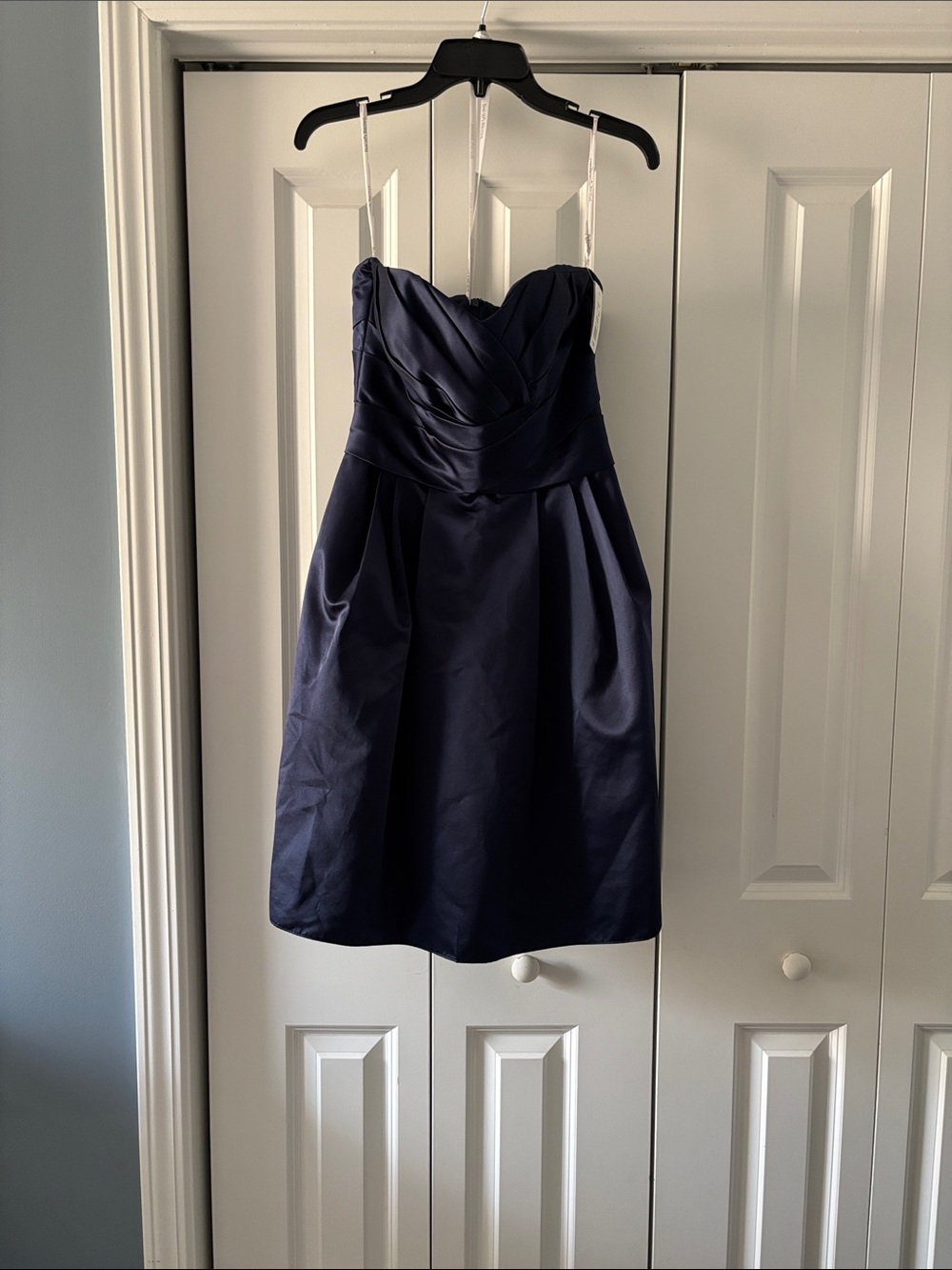 NWT Classic Navy Strapless Cocktail Dress